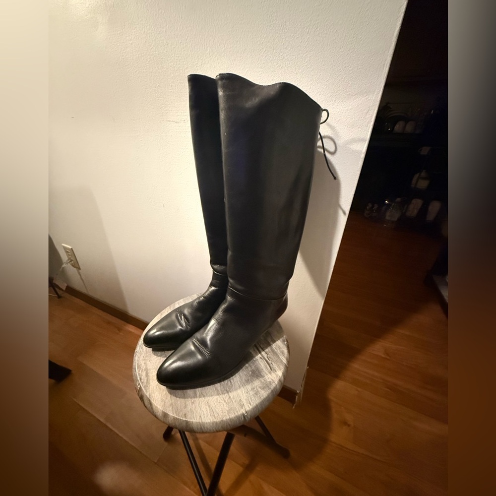 Vintage Sudini Blac Calf Boots!